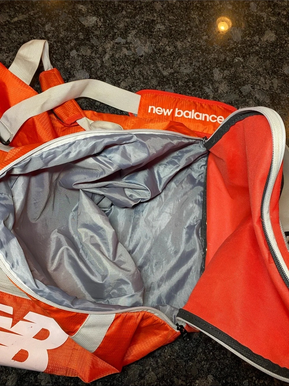 New Balance bright orange